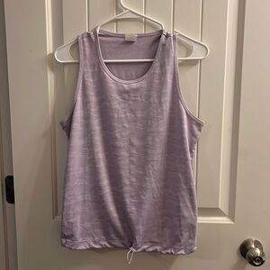 Lavender athletic tank
